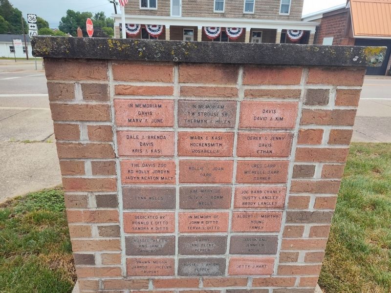 The Founding of Warsaw, Ohio Marker image. Click for full size.