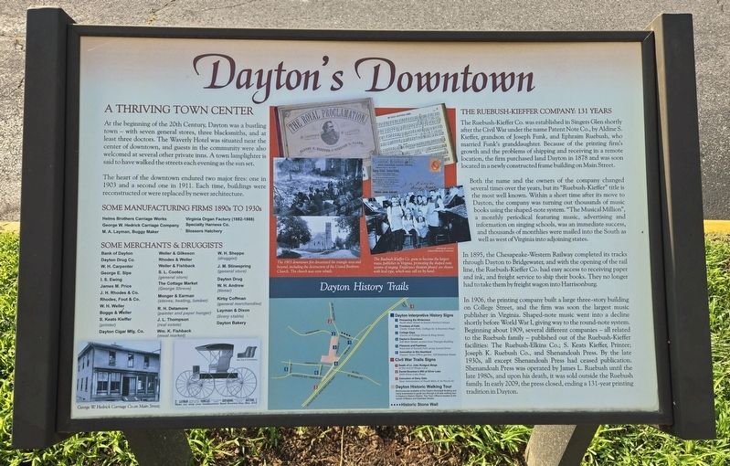 Dayton's Downtown Marker image. Click for full size.