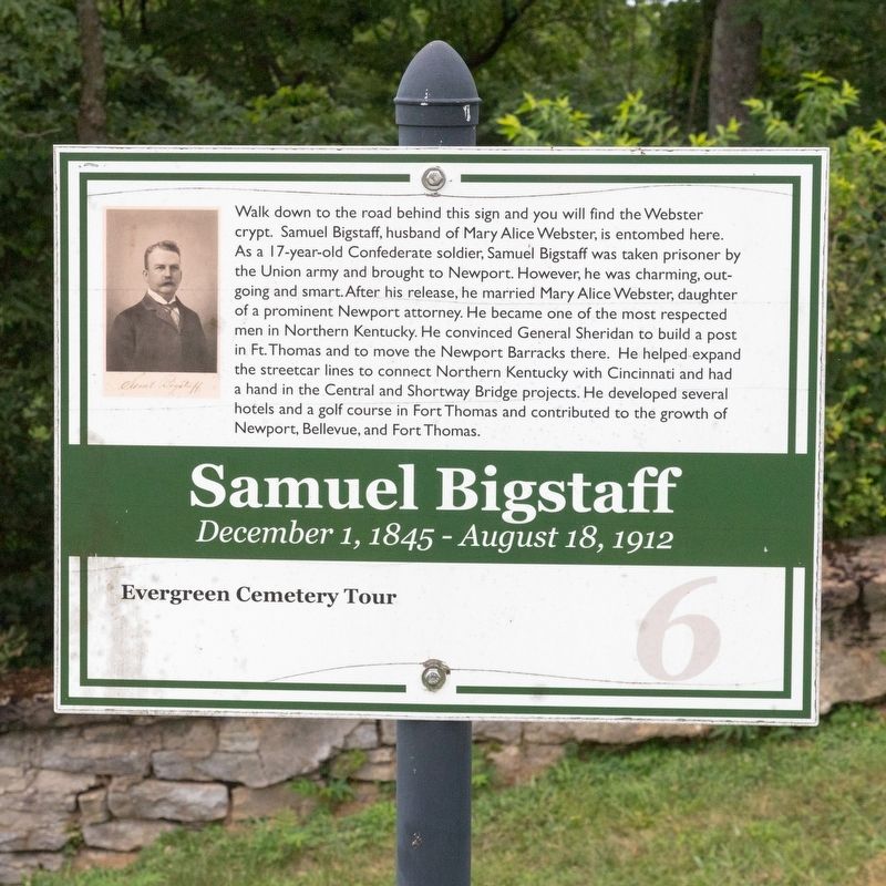 Samuel Bigstaff Marker image. Click for full size.