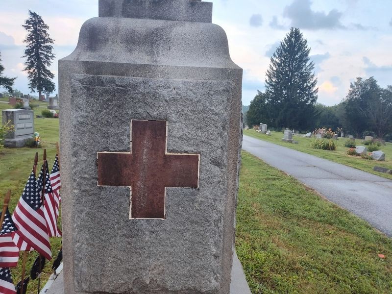 Nashville Methodist Cemetery War Memorial image. Click for full size.