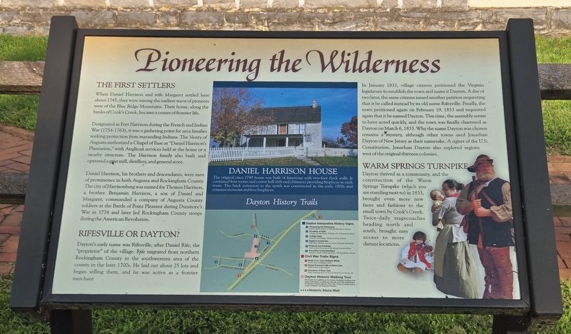 Pioneering the Wilderness Marker image. Click for full size.