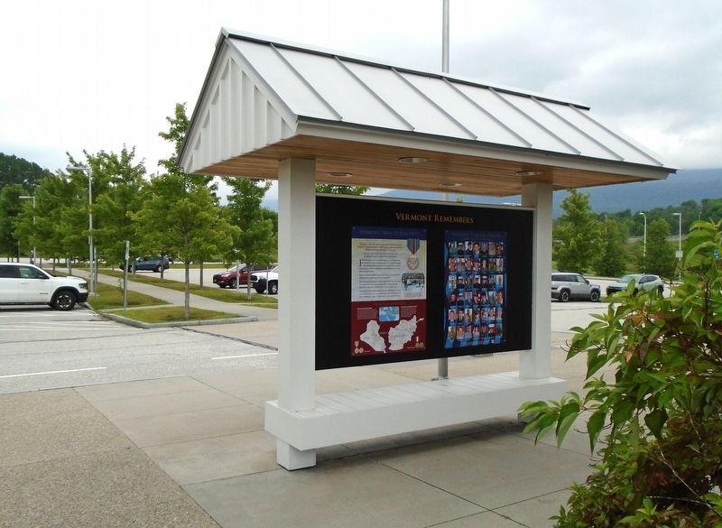 Vermont Remembers Markers image. Click for full size.