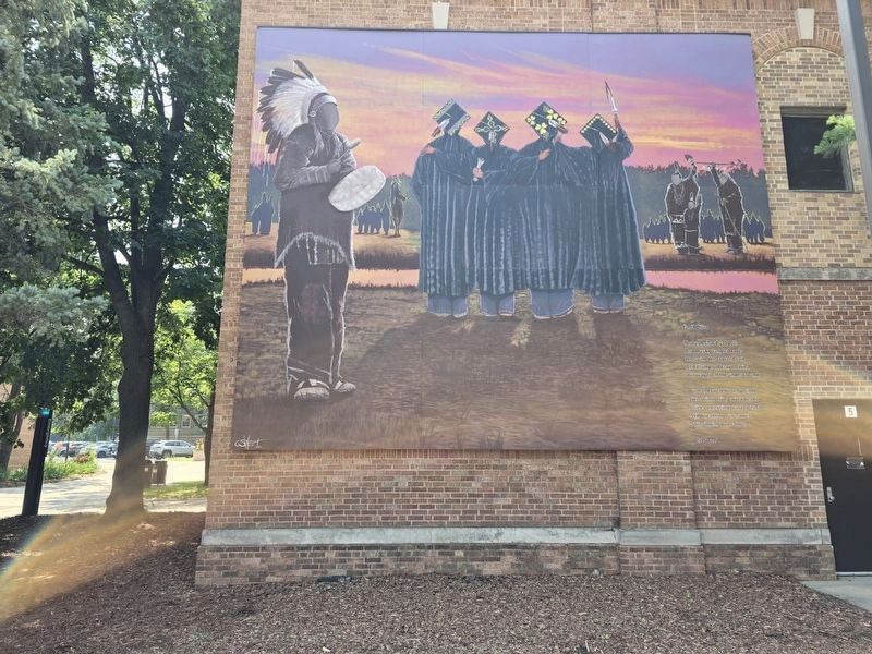Ancestors Buried Below Us Marker image. Click for full size.