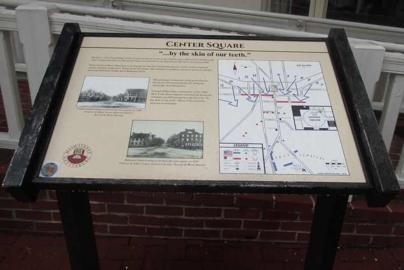Center Square Marker. Click for full size. Center Square Marker image. Click for full size.