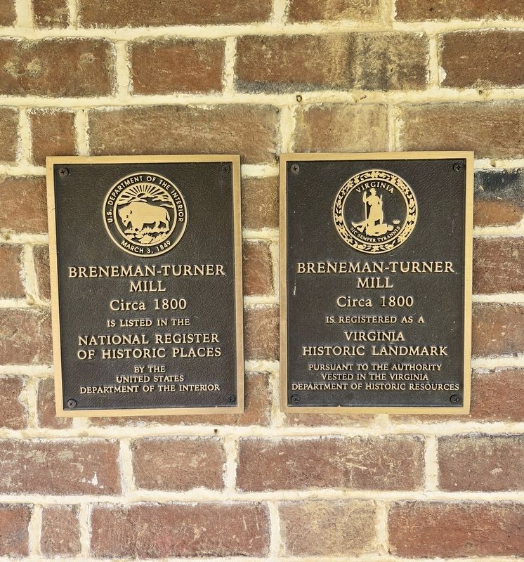 Breneman-Turner Mill Marker image. Click for full size.