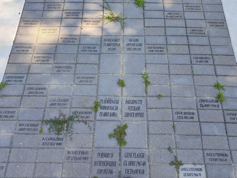 Buckeye Park Veterans Memorial. Click for full size. Buckeye Park Veterans Memorial image. Click for full size.