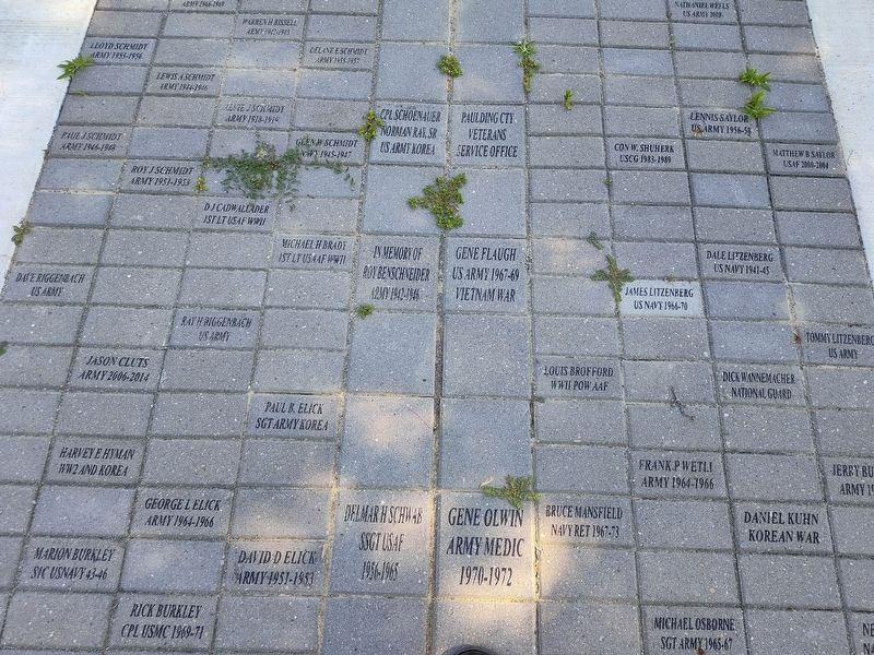 Buckeye Park Veterans Memorial. Click for full size. Buckeye Park Veterans Memorial image. Click for full size.