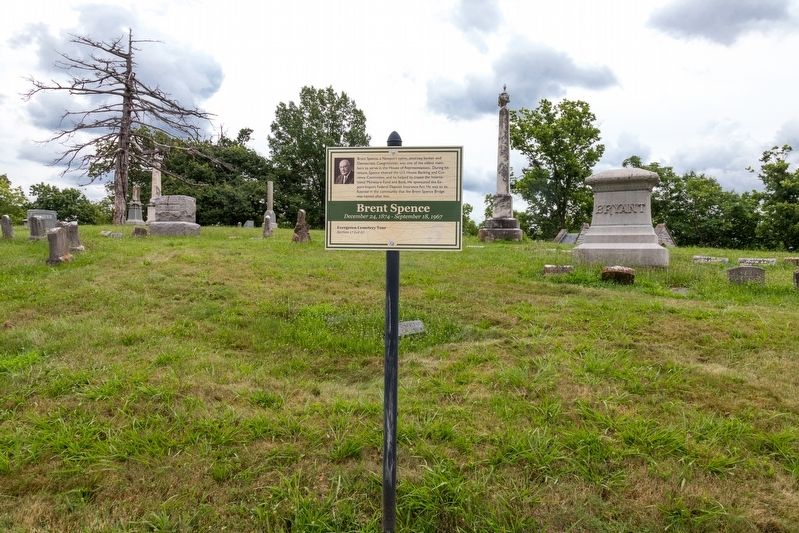 Brent Spence Marker image. Click for full size.