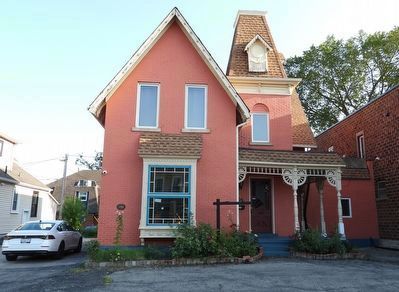 The Lawrence-Singer House, AKA Gingerbread House. Click for full size. The Lawrence-Singer House, AKA Gingerbread House image. Click for full size.
