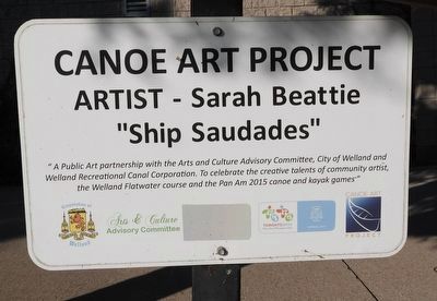 Artist Sarah Beattie "Ship Saudades" - Marker image. Click for full size.