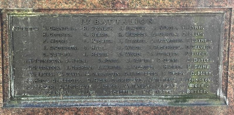 South African War Memorial. Click for full size. South African War Memorial image. Click for full size.