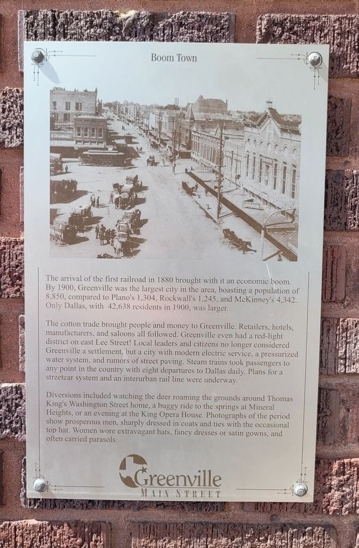 Boom Town Marker. Click for full size. Boom Town Marker image. Click for full size.