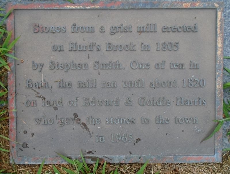 Millstones Marker. Click for full size. Millstones Marker image. Click for full size.