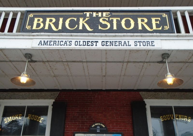 The Brick Store Marker image. Click for full size.