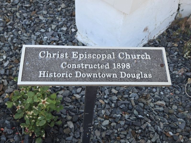 Christ Episcopal Church Constructed 1898 Historic Downtown Douglas image. Click for full size.