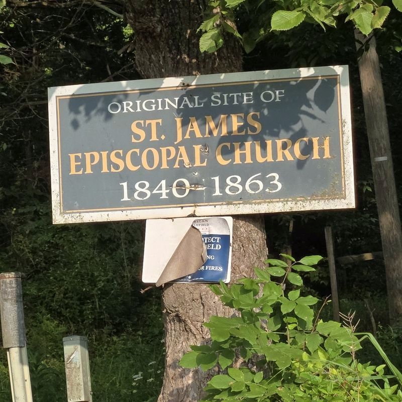 Signage for the church area image. Click for full size.