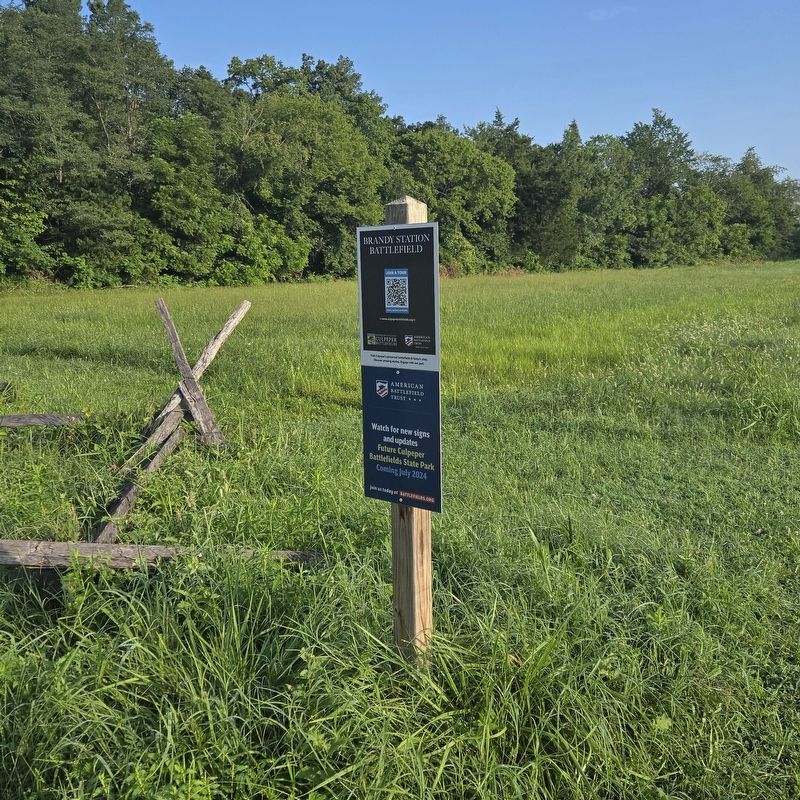 Battle of Brandy Station Marker image. Click for full size.