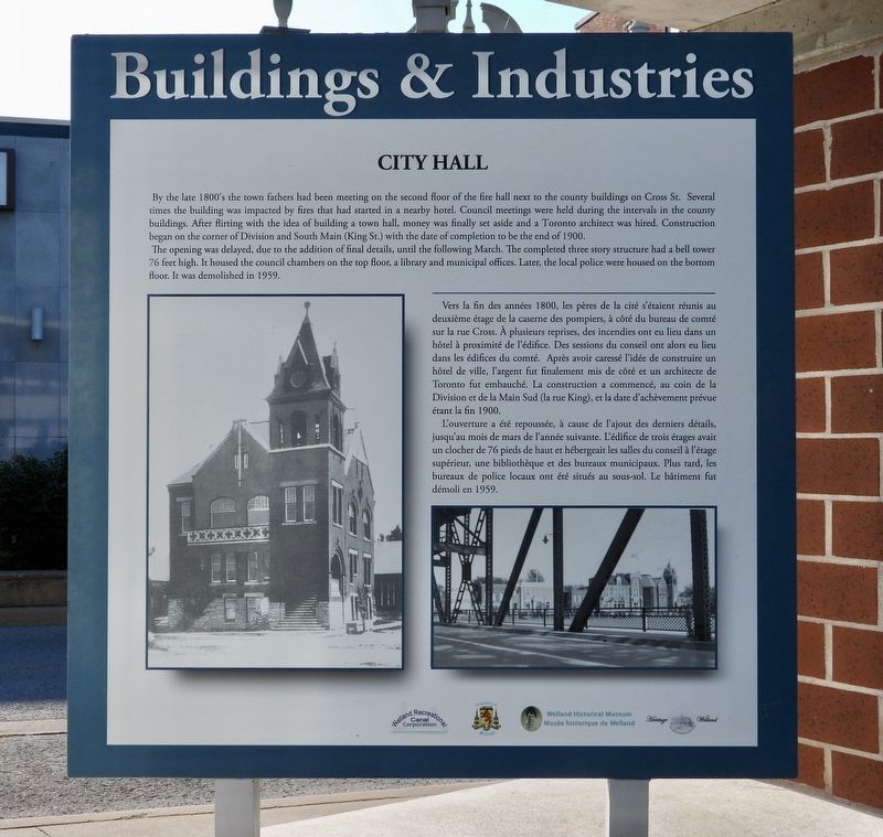 City Hall - Marker. Click for full size. City Hall - Marker image. Click for full size.