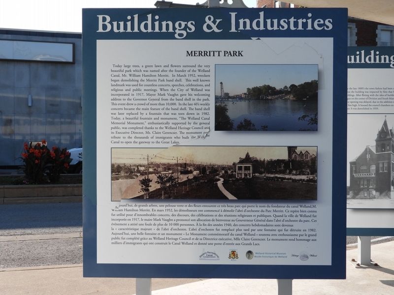 Merritt Park - Marker. Click for full size. Merritt Park - Marker image. Click for full size.