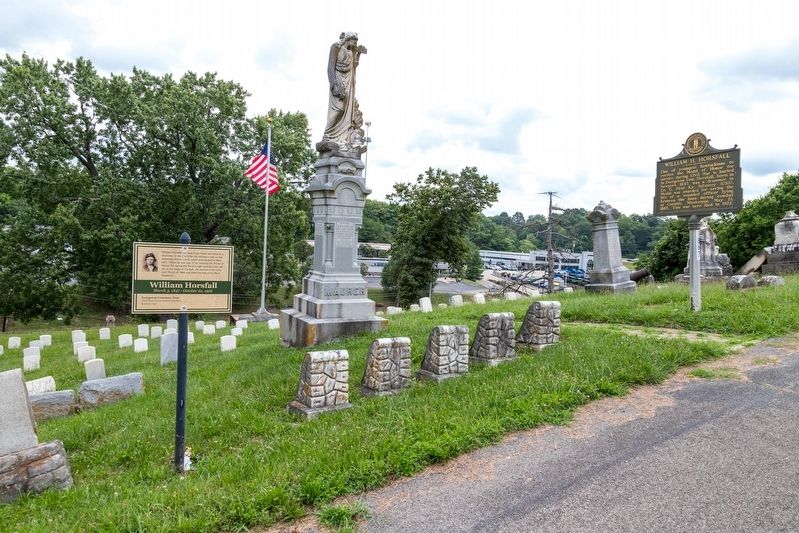 Both William Horsfall Markers image. Click for full size.