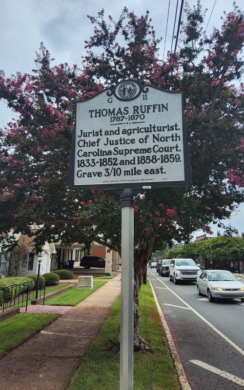 Thomas Ruffin Marker image. Click for full size.
