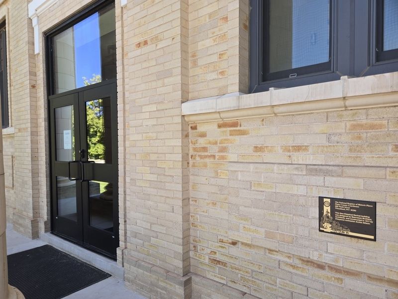 Platte County Courthouse Marker right of the main entrance. Click for full size. Platte County Courthouse Marker right of the main entrance image. Click for full size.
