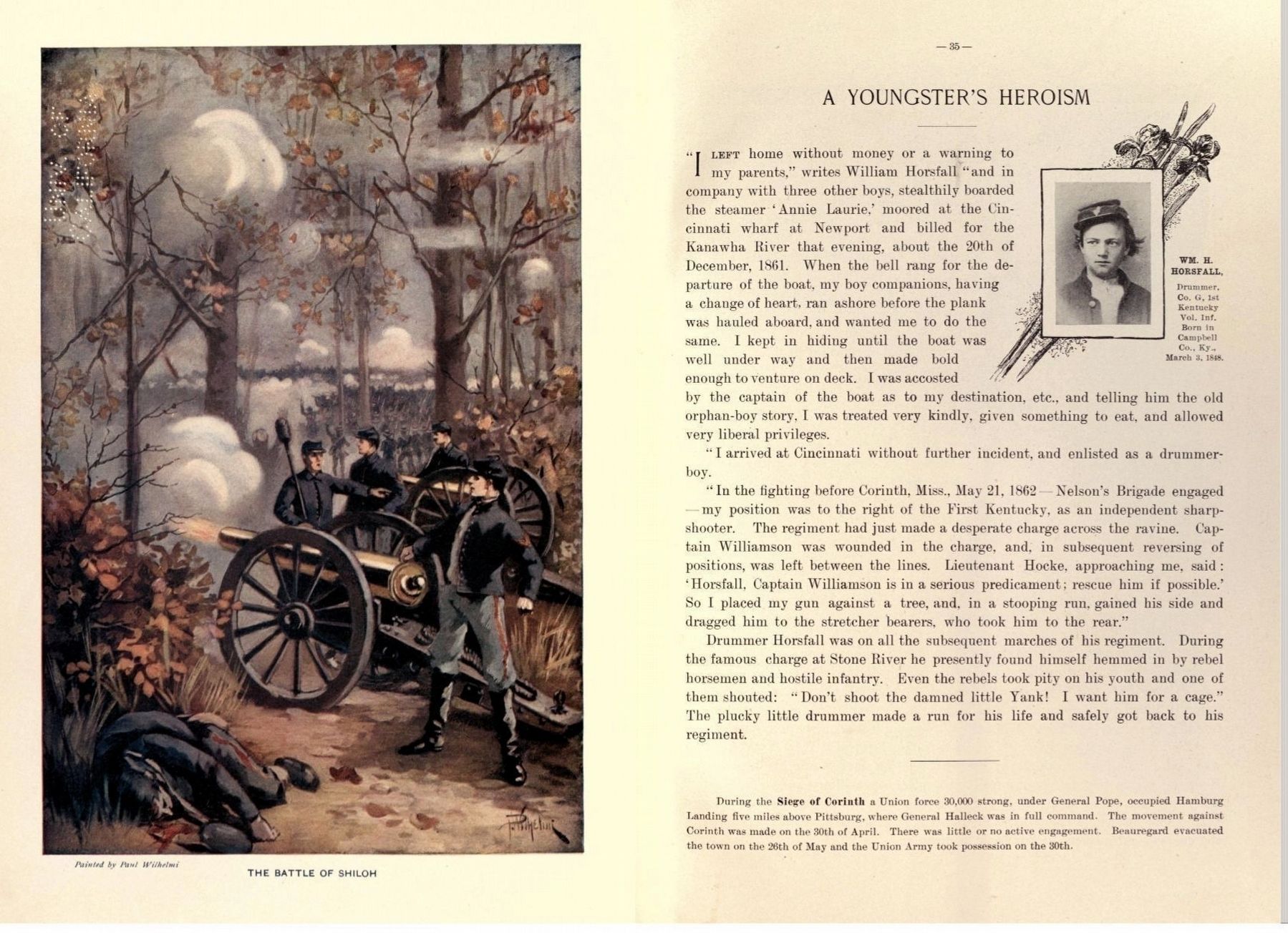 A Youngster�s Heroism image. Click for full size.