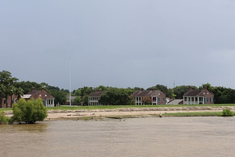 Jackson Barracks as seen from river image. Click for full size.