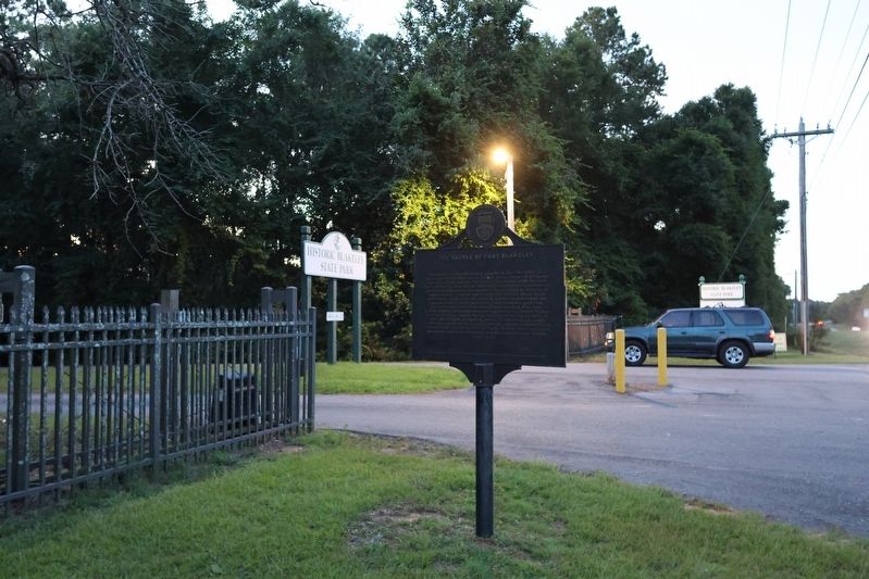 The Town of Blakeley / The Battle of Fort Blakeley Marker image. Click for full size.