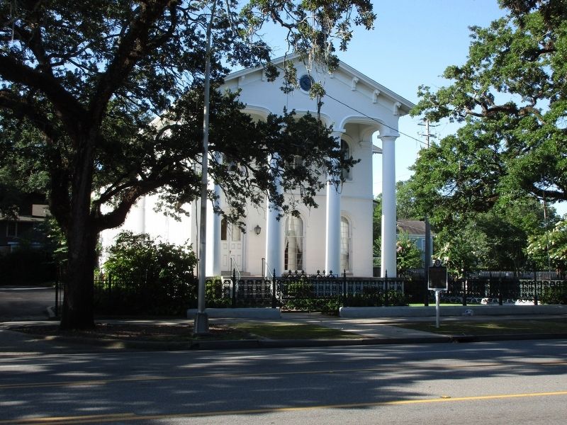 The Kennedy-Cox House and marker image. Click for full size.