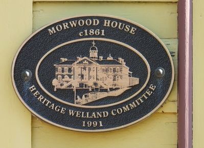 Morwood House c1861 - Marker image. Click for full size.