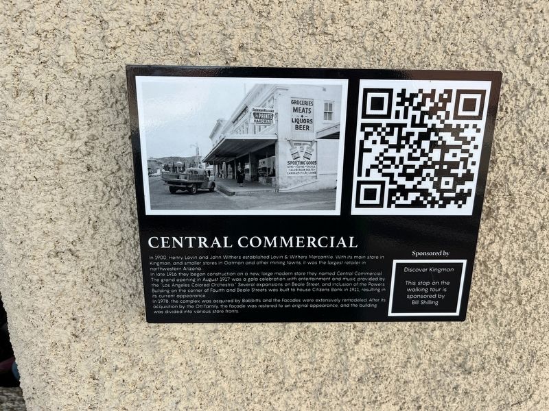 Central Commercial Marker image. Click for full size.