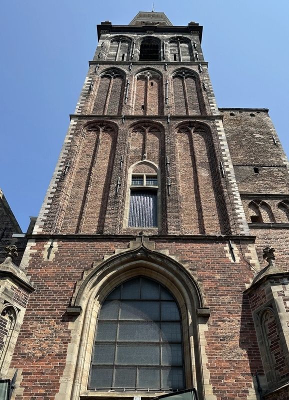 Sint-Janskerk - view of tower from marker location. Click for full size. Sint-Janskerk - view of tower from marker location image. Click for full size.