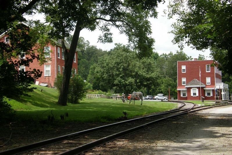 Hanover Junction Attacked wayside site image. Click for full size.