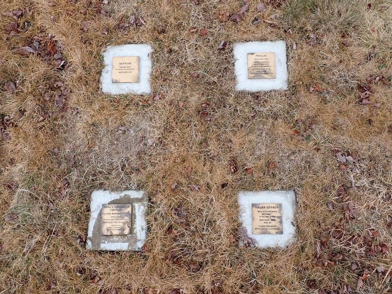 Witness Stones. Click for full size. Witness Stones image. Click for full size.