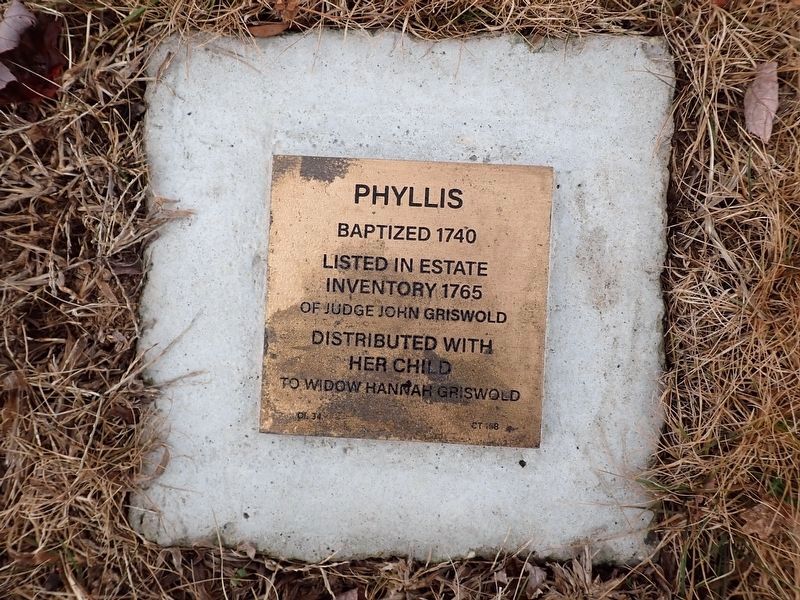 Phyllis Witness Stone. Click for full size. Phyllis Witness Stone image. Click for full size.