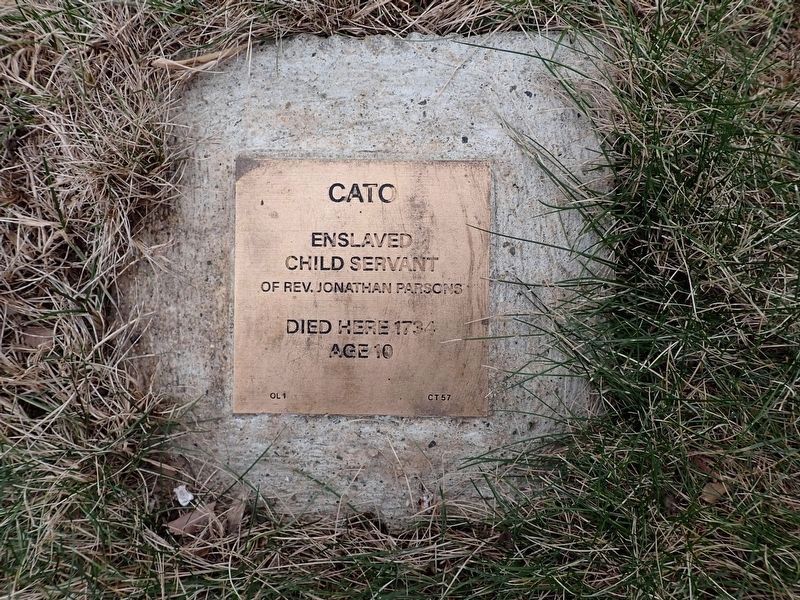 Cato Witness Stone. Click for full size. Cato Witness Stone image. Click for full size.