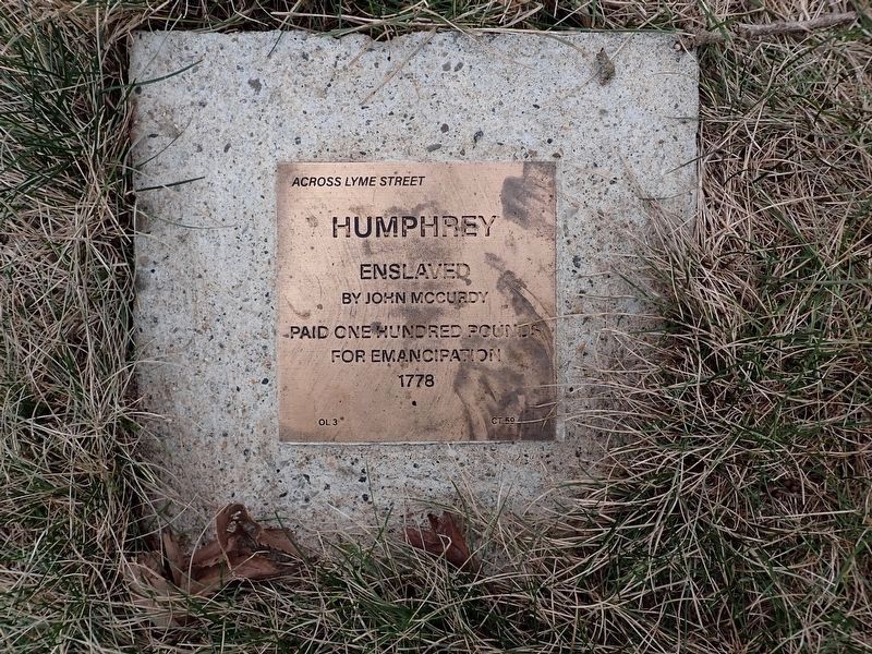 Humphrey Witness Stone. Click for full size. Humphrey Witness Stone image. Click for full size.
