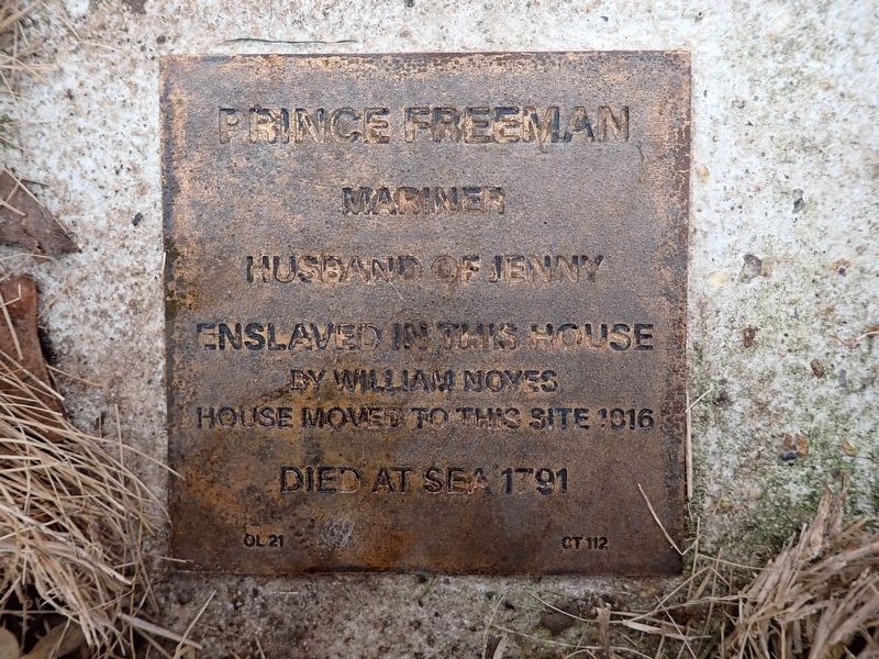 Prince Freeman Witness Stone. Click for full size. Prince Freeman Witness Stone image. Click for full size.