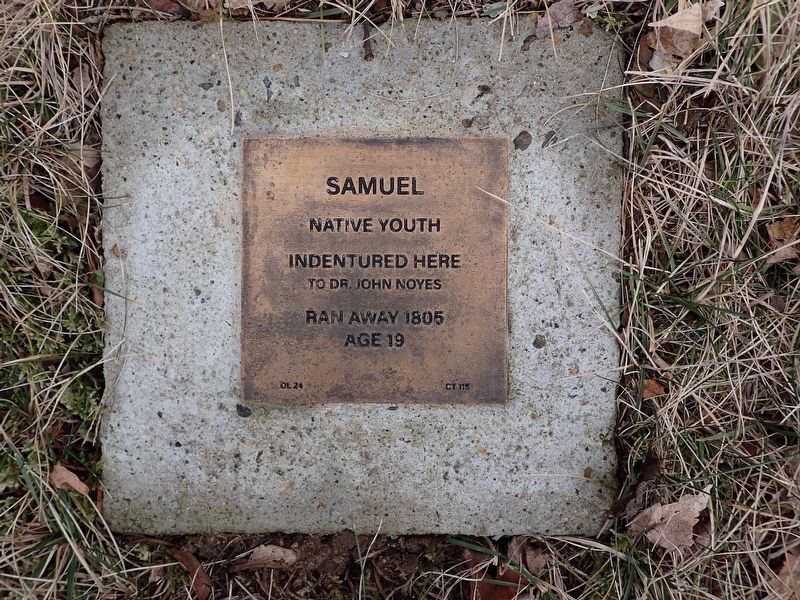 Samuel Witness Stone image. Click for full size.