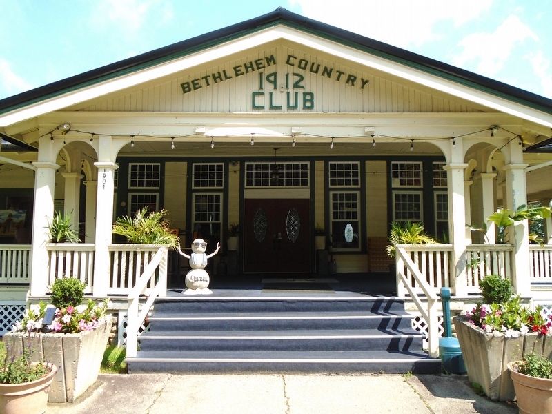Bethlehem Country Club House Entrance image. Click for full size.