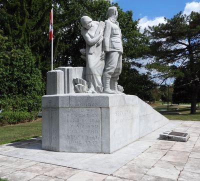 Welland-Crowland War Memorial. Click for full size. Welland-Crowland War Memorial image. Click for full size.