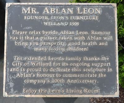 Mr. Ablan Leon - Marker. Click for full size. Mr. Ablan Leon - Marker image. Click for full size.
