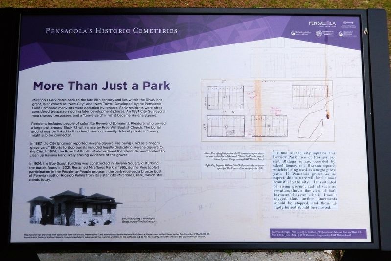 More Than Just a Park Marker image. Click for full size.