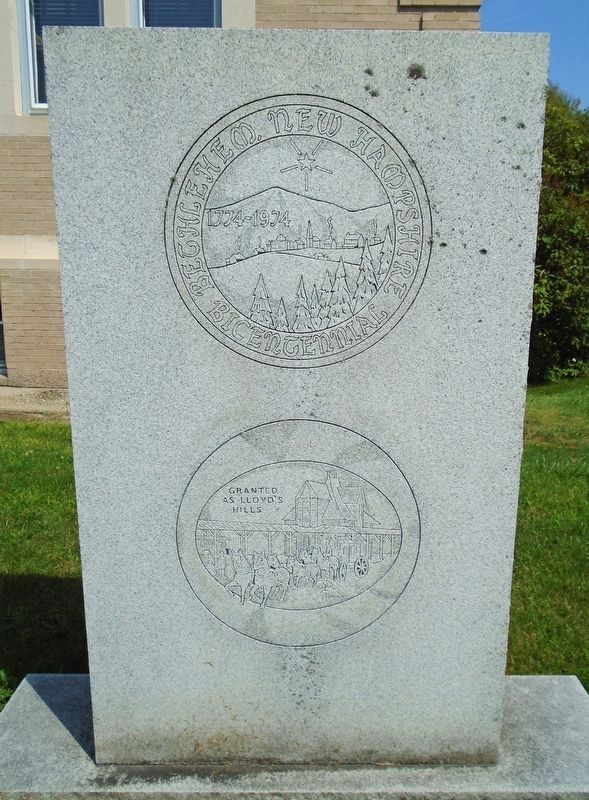 Bethlehem, New Hampshire Bicentennial Monument (front). Click for full size. Bethlehem, New Hampshire Bicentennial Monument (front) image. Click for full size.