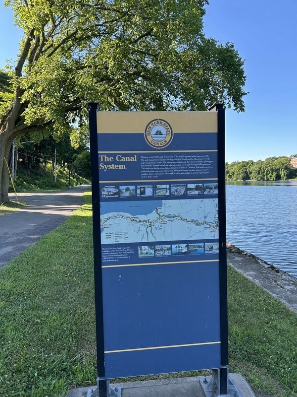 The Erie Canalway National Heritage Corridor Marker image. Click for full size.