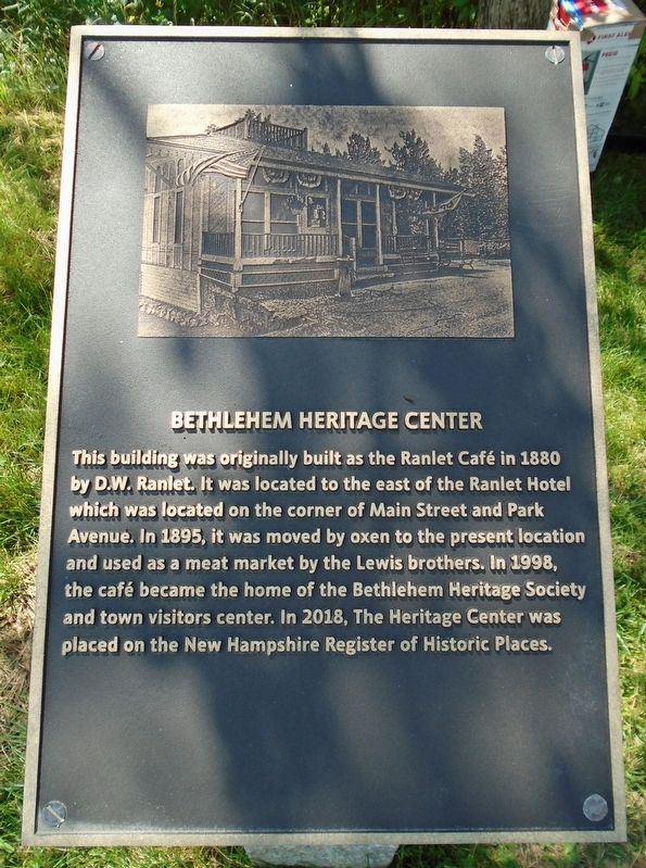 Bethlehem Heritage Center Marker image. Click for full size.