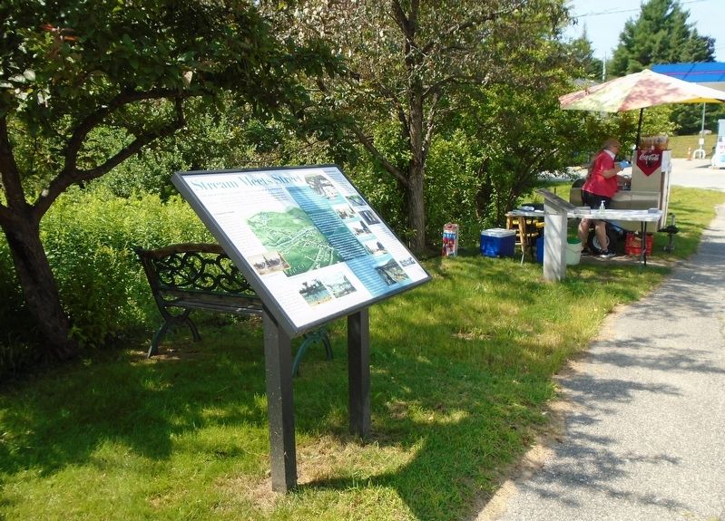 Stream Meets Street Marker image. Click for full size.