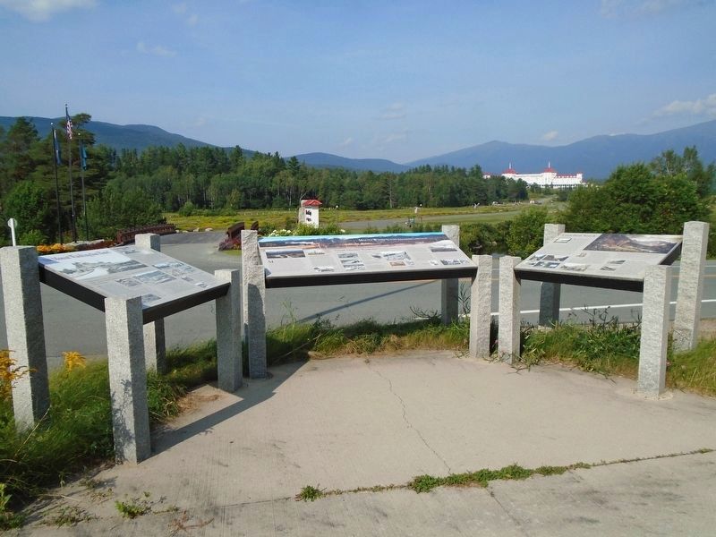 Mount Washington and Other Markers image. Click for full size.