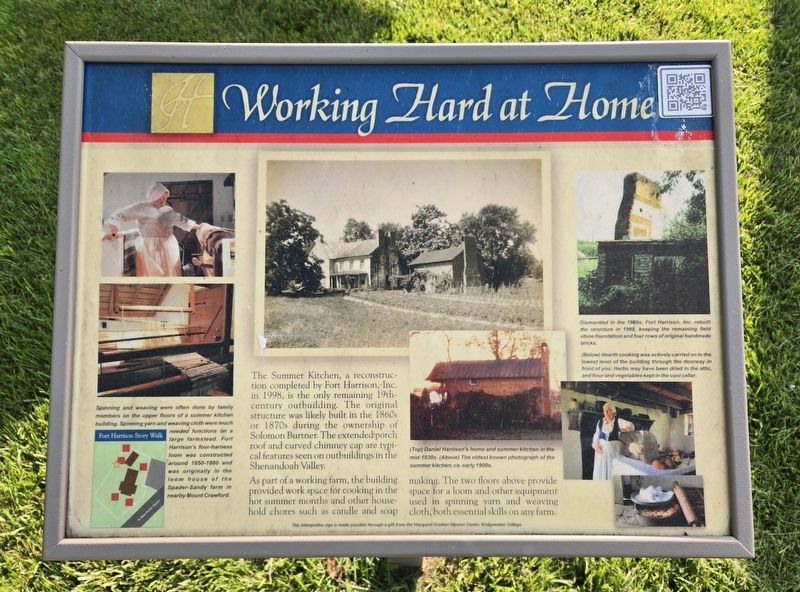 Working Hard at Home Marker image. Click for full size.
